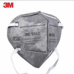 3M 9542 KN95 Respirator Face Mask, 10pcs, headband